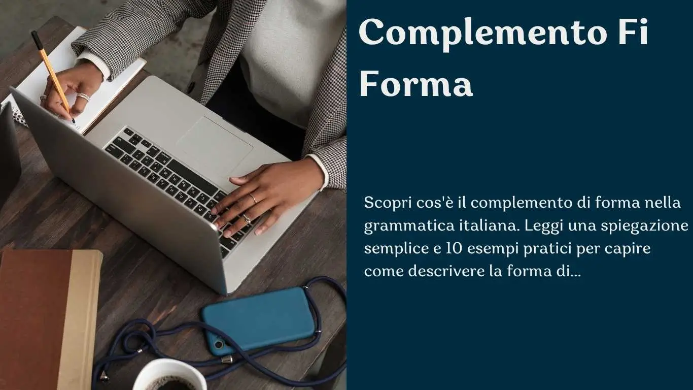 complemento di forma .