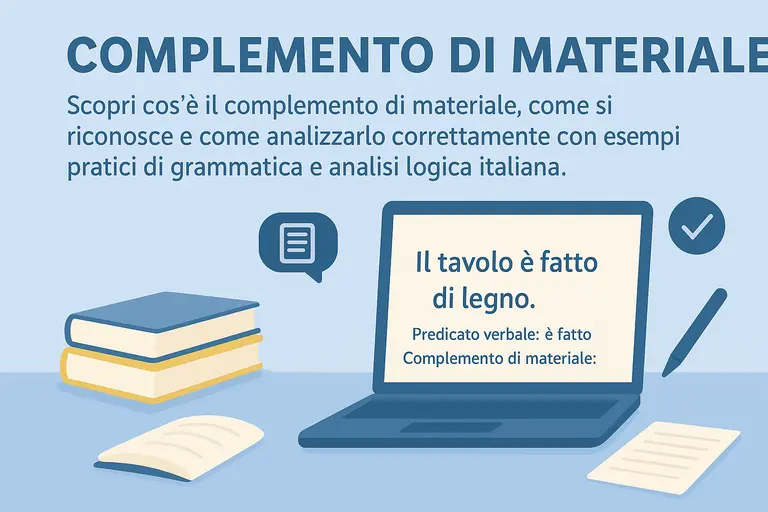Complemento di Materiale