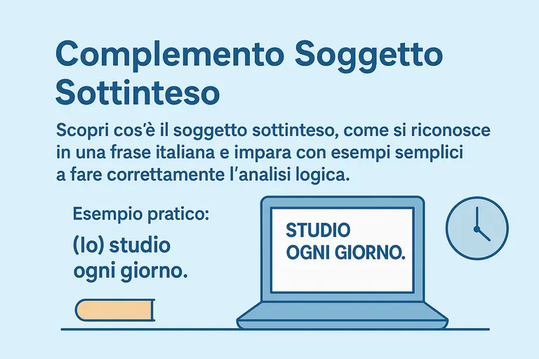 complemento soggetto sottinteso