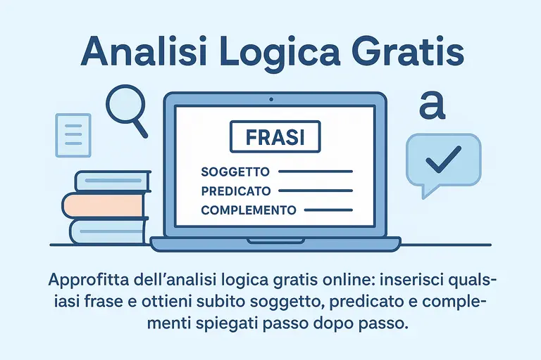 analisi logica gratis