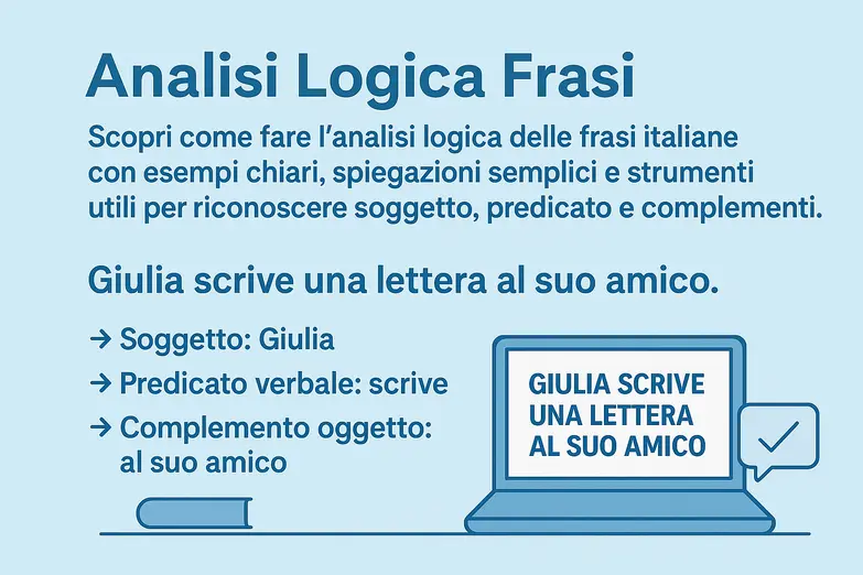 Analisi Logica Frasi