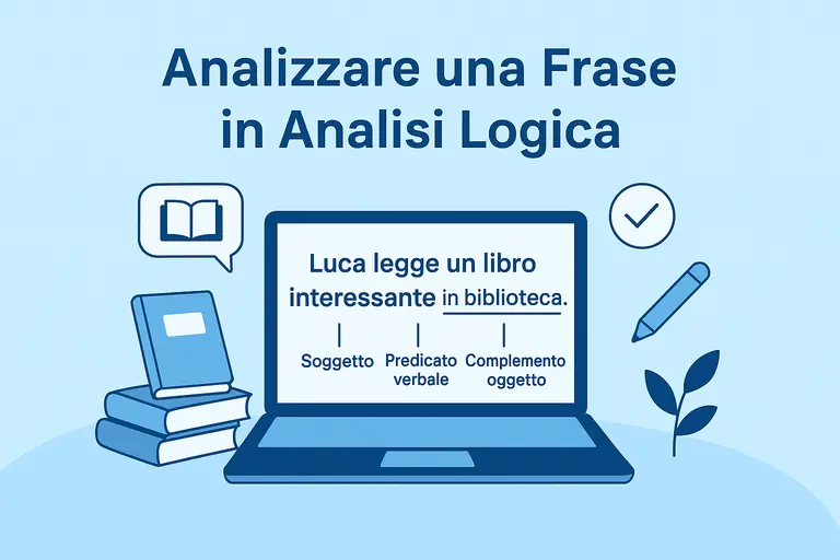 analizzare una frase in analisi logica