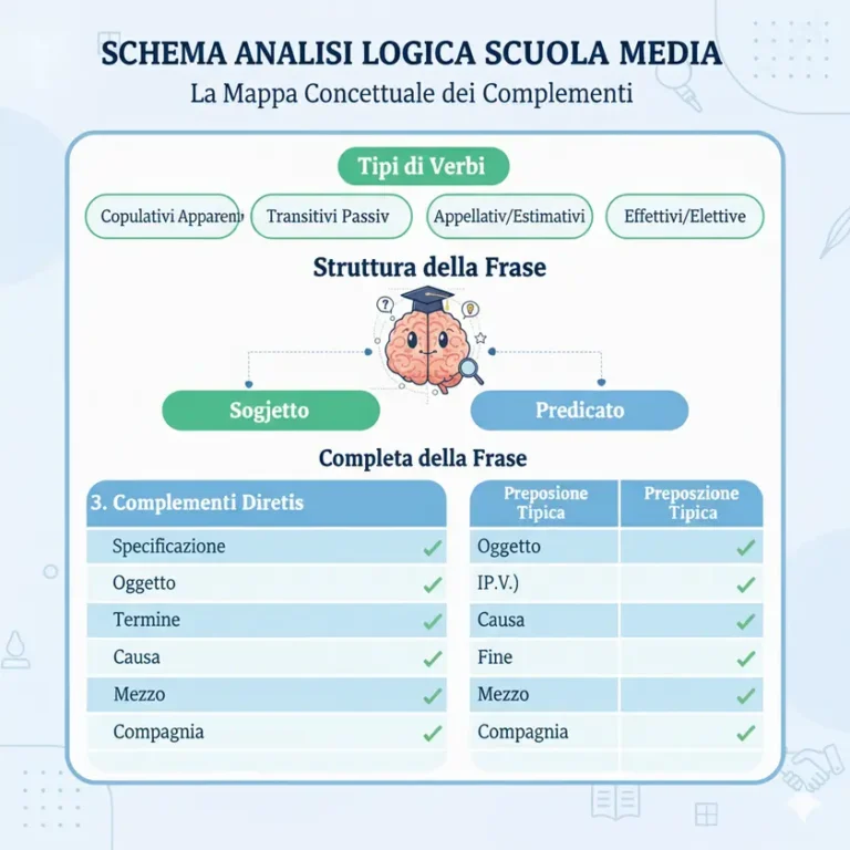 Analisi Logica Scuola Media
