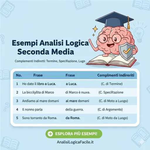 Esempi Analisi Logica